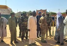 Visite du Ministre à Langa Langa Avant le Sabre National Visite du Ministre à Langa Langa Avant le Sabre National