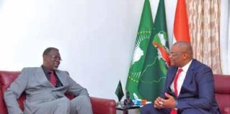 AGENDA DE LA COOPERATION DE LA CCRS : VISITE DE COURTOISIE DU REPRESENTANT PAYS DE LA BAD AU SECRETARAIRE EXECUTIF DE LA CCRS AGENDA DE LA COOPERATION DE LA CCRS : VISITE DE COURTOISIE DU REPRESENTANT PAYS DE LA BAD AU SECRETARAIRE EXECUTIF DE LA CCRS