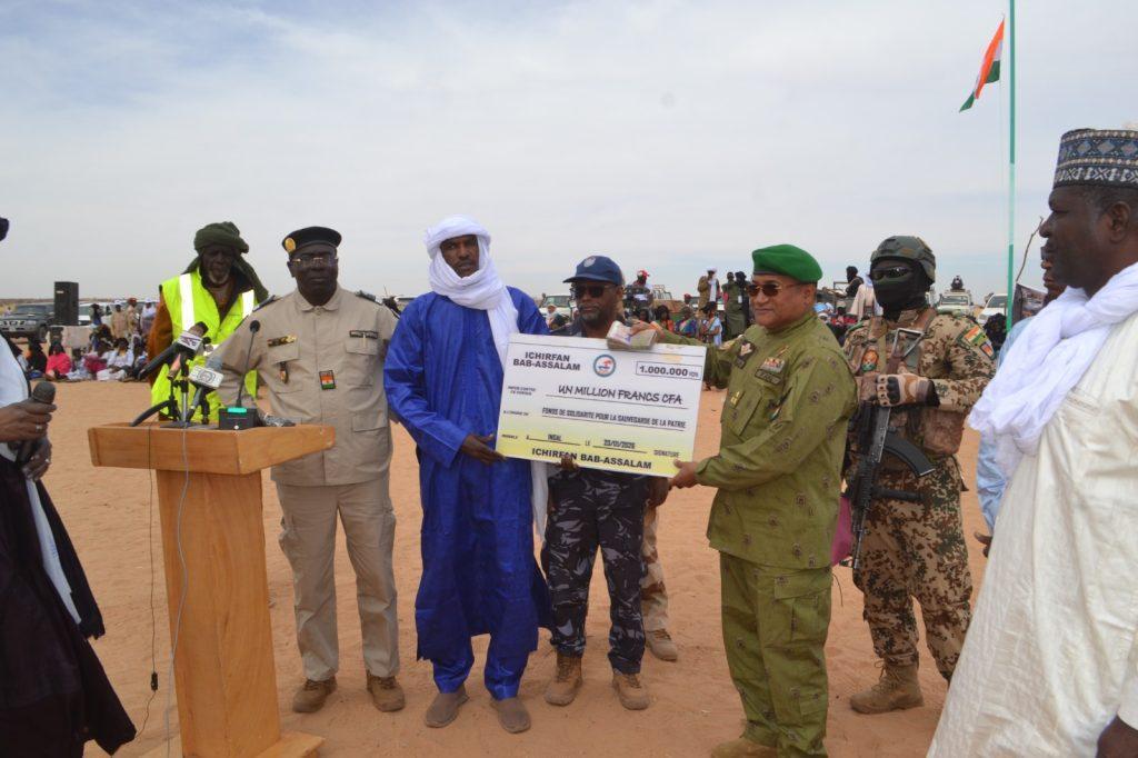 Fonds de Solidarité pour la Sauvegarde de la Patrie (FSSP) : La Communauté Ichiritane de Bab-Salam contribue à hauteur d’un million de FCFA Fonds de Solidarité pour la Sauvegarde de la Patrie (FSSP) : La Communauté Ichiritane de Bab-Salam contribue à hauteur d’un million de FCFA