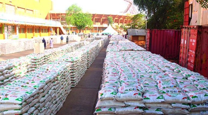 Lancement de la Vente de Riz Local pour Ramadan Lancement de la Vente de Riz Local pour Ramadan