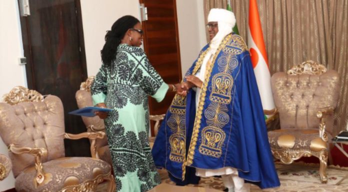 Rencontre entre le Président du CCR et la Coordinatrice ONU Rencontre entre le Président du CCR et la Coordinatrice ONU