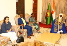 Entretien entre Dr Djingarey et la Coordinatrice de l’ONU Entretien entre Dr Djingarey et la Coordinatrice de l'ONU