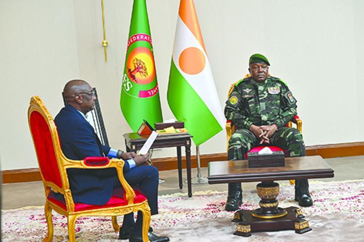 Interview Du Président Tiani Sur La Résilience Interview Du Président Tiani Sur La Résilience