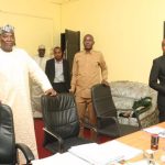 Visite du ministre Alio Daouda dans les services judiciaires Visite du ministre Alio Daouda dans les services judiciaires