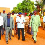 Encouragement du ministre aux responsables de FENIFOOT Encouragement du ministre aux responsables de FENIFOOT