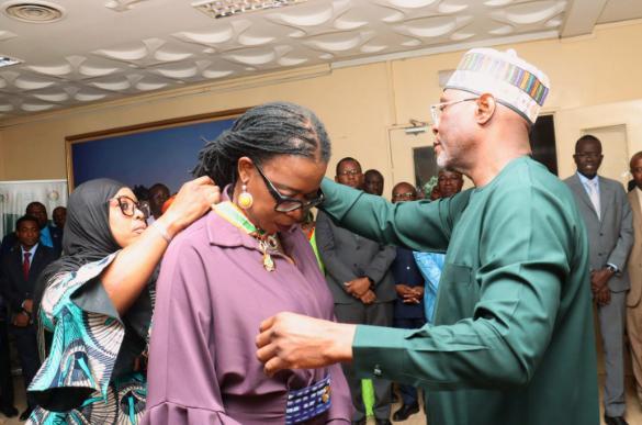 Fin de Mission de Mama Keita au Niger et Distinction Fin de Mission de Mama Keita au Niger et Distinction