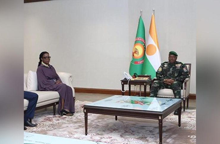 Réception de la Coordinatrice Résidente de l’ONU au Niger Réception de la Coordinatrice Résidente de l'ONU au Niger