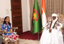 Rencontre du Président du CCR avec la Haute Commissaire ONU Rencontre du Président du CCR avec la Haute Commissaire ONU