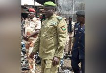 Incendie Dévastateur au Marché Central de Tillabéri Incendie Dévastateur au Marché Central de Tillabéri