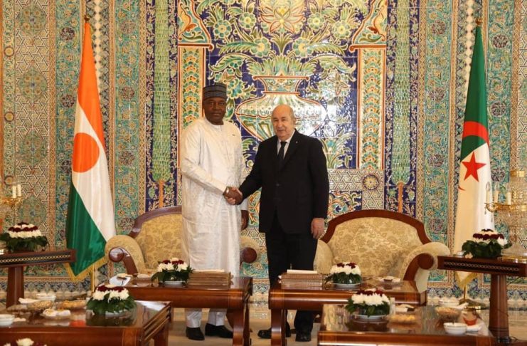 Visite de Fraternité entre Tiani et Tebboune en Algérie Visite de Fraternité entre Tiani et Tebboune en Algérie