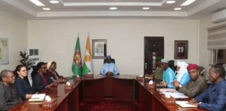 Premier Ministre de Niamey Rencontre Représentant ONU Premier Ministre de Niamey Rencontre Représentant ONU