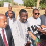 Visite du Ministre de la Communication à la Maison de la Presse Visite du Ministre de la Communication à la Maison de la Presse