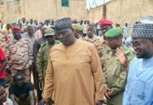 Ministre de la Justice Visite le Département de Gaya Ministre de la Justice Visite le Département de Gaya