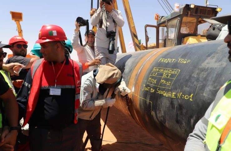 Gazoduc Transsaharien: Lancement des Travaux Gazoduc Transsaharien: Lancement des Travaux