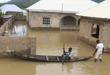 Flood submerges 60 communities in central Nigeria