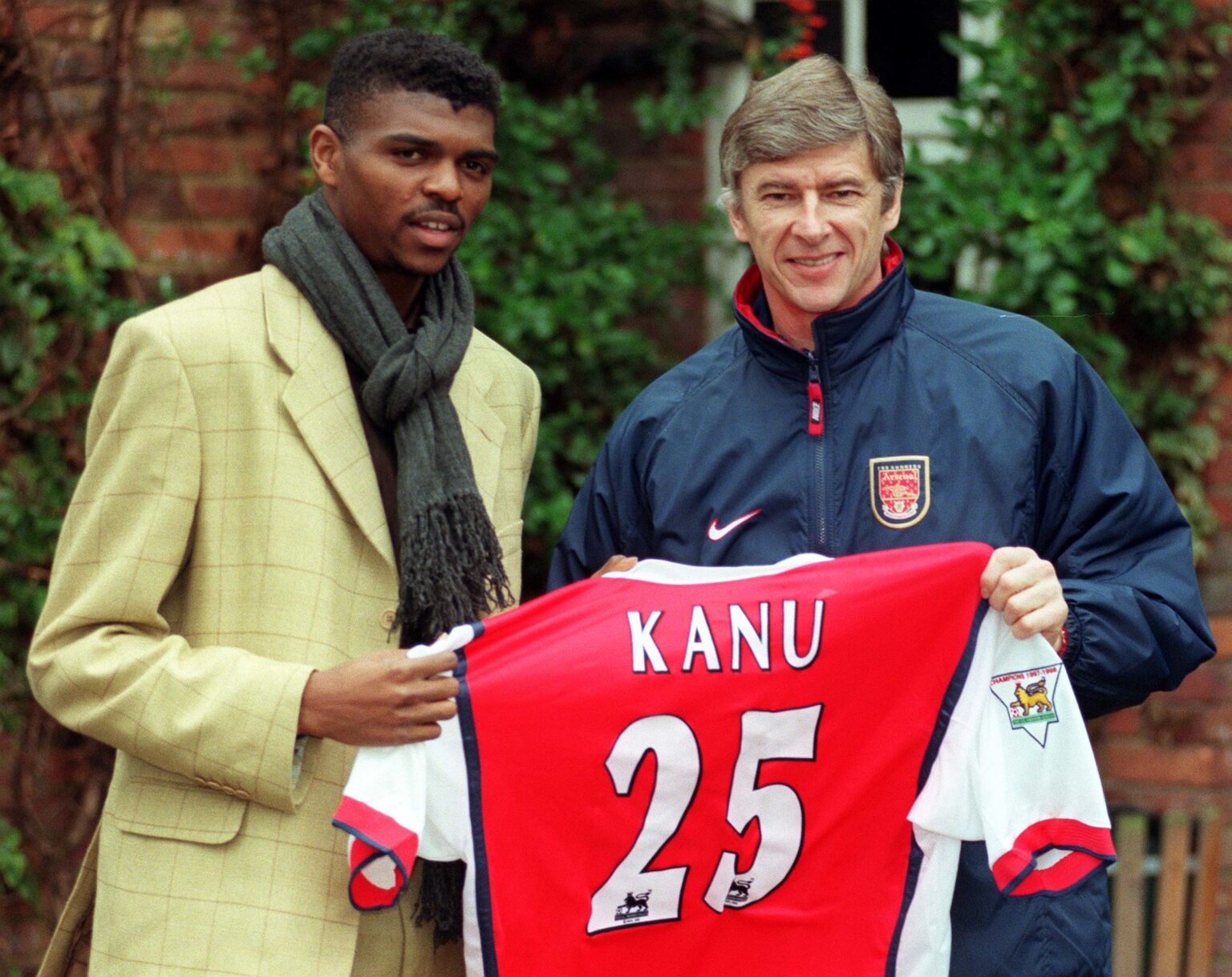 ARSENAL Kanu/Wenger