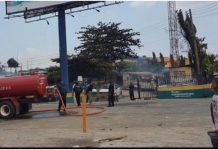 Hoodlums burn Ojodu police station in Lagos