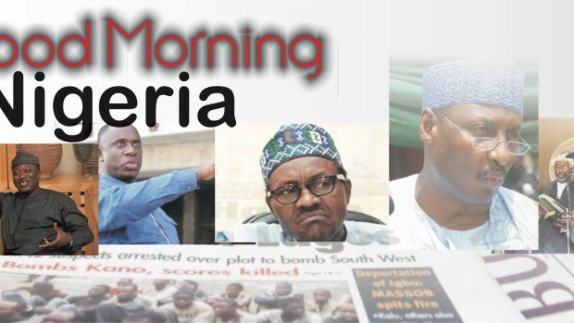 Nigerian Newspapers: 10 things you need to know this Friday morning