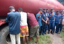 Akwa Ibom: NSCDC impounds two trucks with adulterated AGO, petroleum products, arrests five suspects Akwa Ibom: NSCDC impounds two trucks with adulterated AGO, petroleum products, arrests five suspects