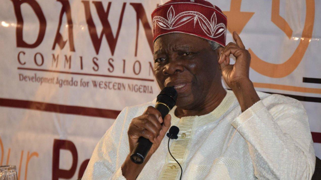 Nigerian government hiring foreigners to stage anti-self determination protest in US – Akintoye alleges Nigerian government hiring foreigners to stage anti-self determination protest in US – Akintoye alleges