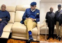 Knee surgery: Gov Abiodun visits Osoba in London Knee surgery: Gov Abiodun visits Osoba in London