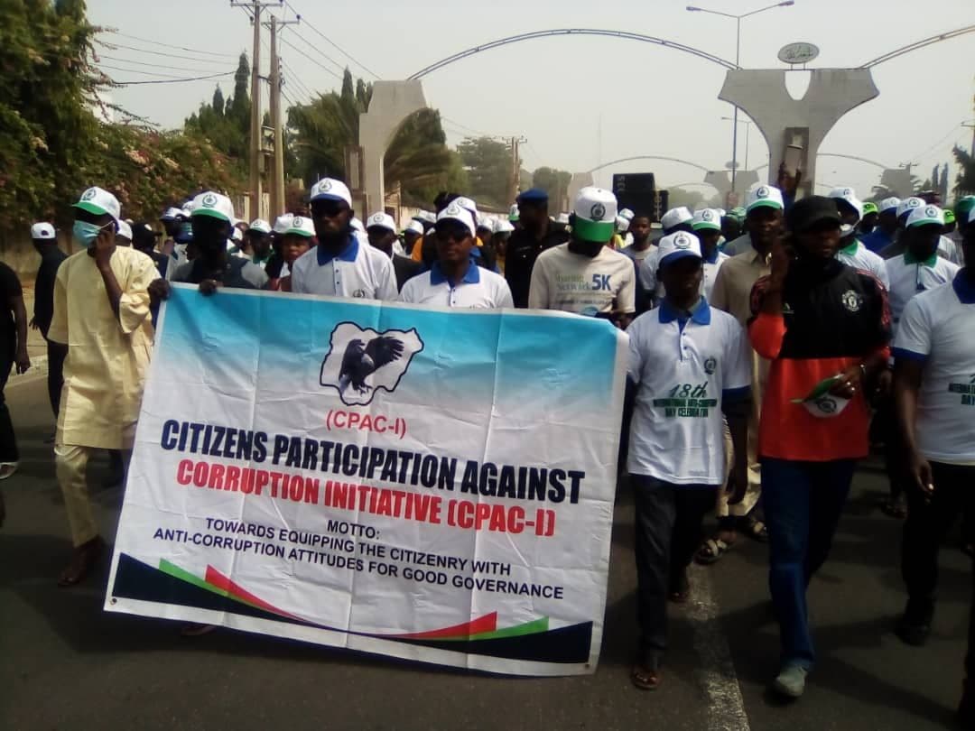 2021 International Anti Corruption day in Nigeria
