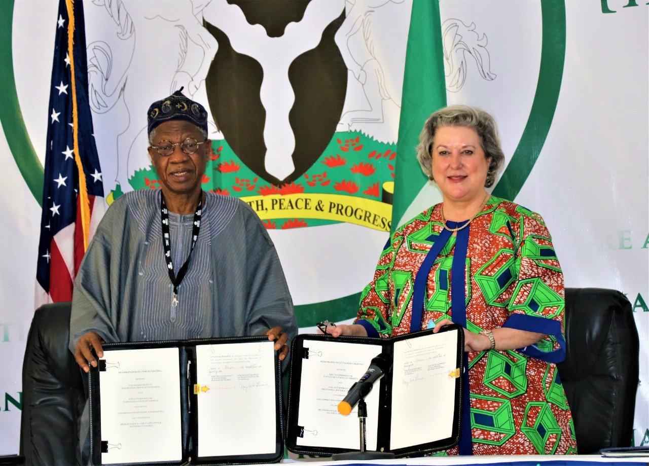 Nigeria, US sign pact to reduce Illicit trafficking of ancient arts