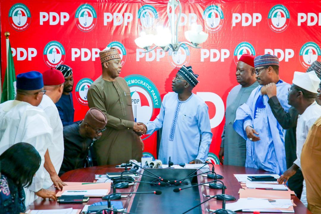 2023: Saraki’s led reconciliatory committee urges PDP to adhere to principles of justice, inclusiveness 2023: Saraki’s led reconciliatory committee urges PDP to adhere to principles of justice, inclusiveness