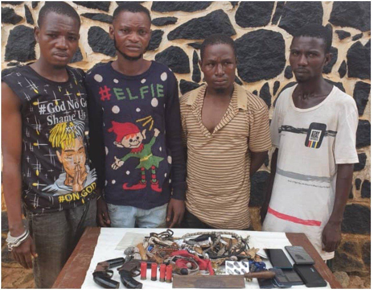 Ogun: One killed as police arrest four suspected cultists in Ilaro
