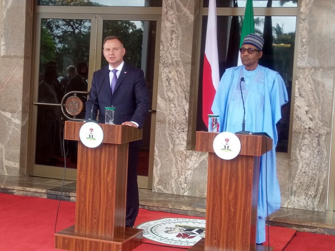 Polish President Andrzej Duda's Visit to Nigeria ; What the two Countries stand to gain Polish President Andrzej Duda's Visit to Nigeria ; What the two Countries stand to gain