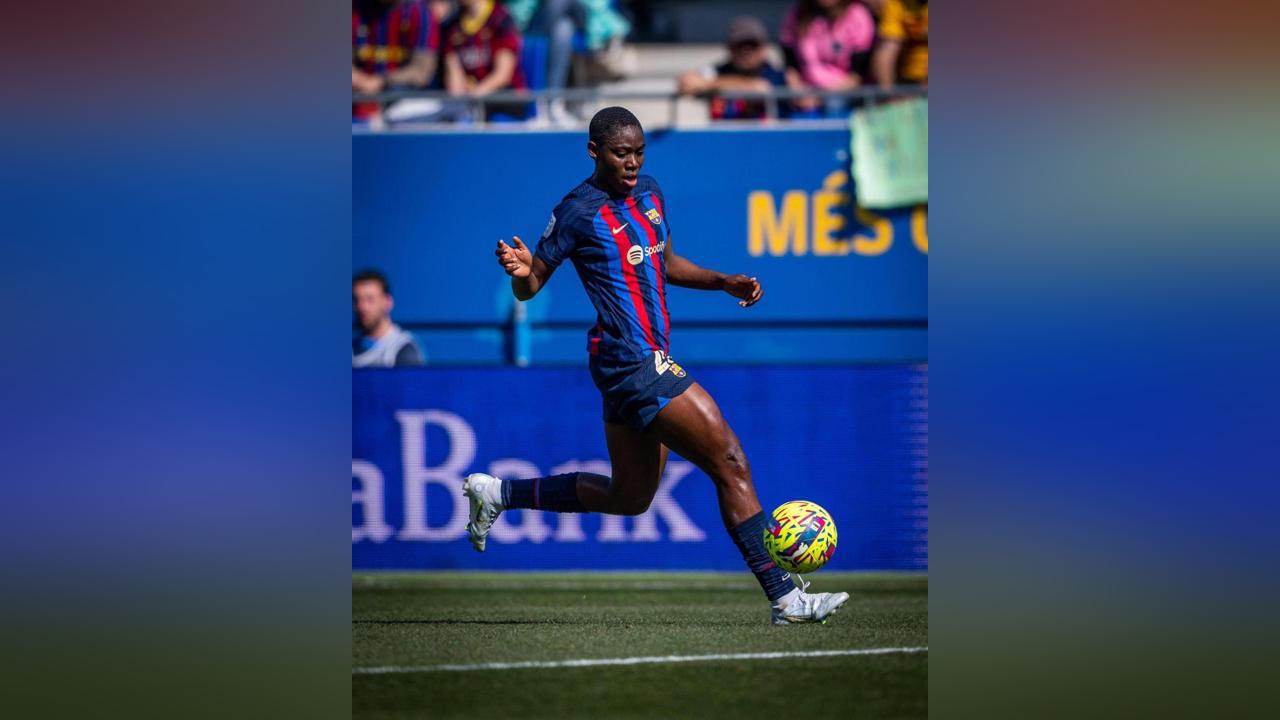 In-form Oshoala scores in Barcelona Femeni win over Villarreal