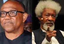 ‘I was very sad’ – Peter Obi replies Wole Soyinka on ‘fascist’ comment ‘I was very sad’ – Peter Obi replies Wole Soyinka on ‘fascist’ comment