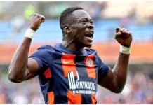 Ligue 1: Akor bags brace in Montpellier’s home win over Toulouse Ligue 1: Akor bags brace in Montpellier’s home win over Toulouse