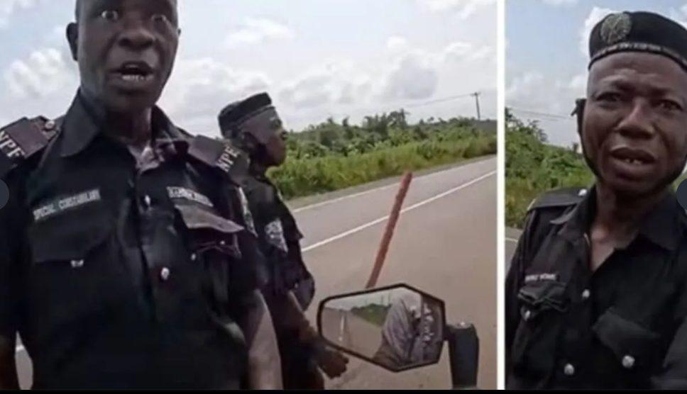 Police dismiss two officers soliciting money from tourist in viral video Police dismiss two officers soliciting money from tourist in viral video