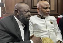 Judge condemns social media use by Kanu’s lawyer, Ejimakor as FG opposes live streaming of trial Judge condemns social media use by Kanu’s lawyer, Ejimakor as FG opposes live streaming of trial