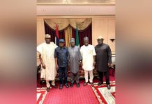 Wike Fayose Ortom Ikpeazu Meet President Tinubu Wike Fayose Ortom Ikpeazu Meet President Tinubu