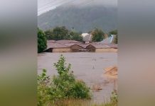 Hong Town in Adamawa submerged by flood Hong Town in Adamawa submerged by flood
