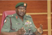 Nigerian Government pursuing terrorism financiers – CDS Musa Nigerian Government pursuing terrorism financiers – CDS Musa