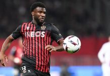 Ligue 1: Moffi scores as Nice edge Auxerre Ligue 1: Moffi scores as Nice edge Auxerre