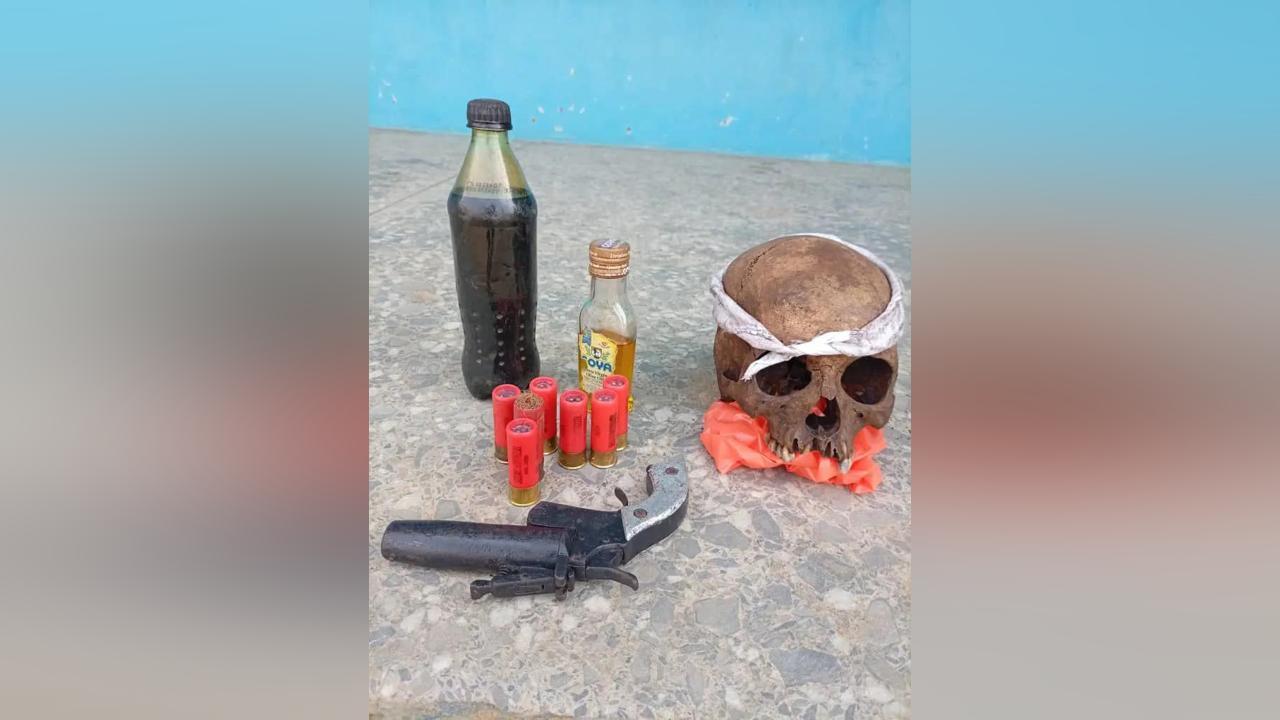 Police Arrest Seven in Cult Assault, Recover Skull Police Arrest Seven in Cult Assault, Recover Skull