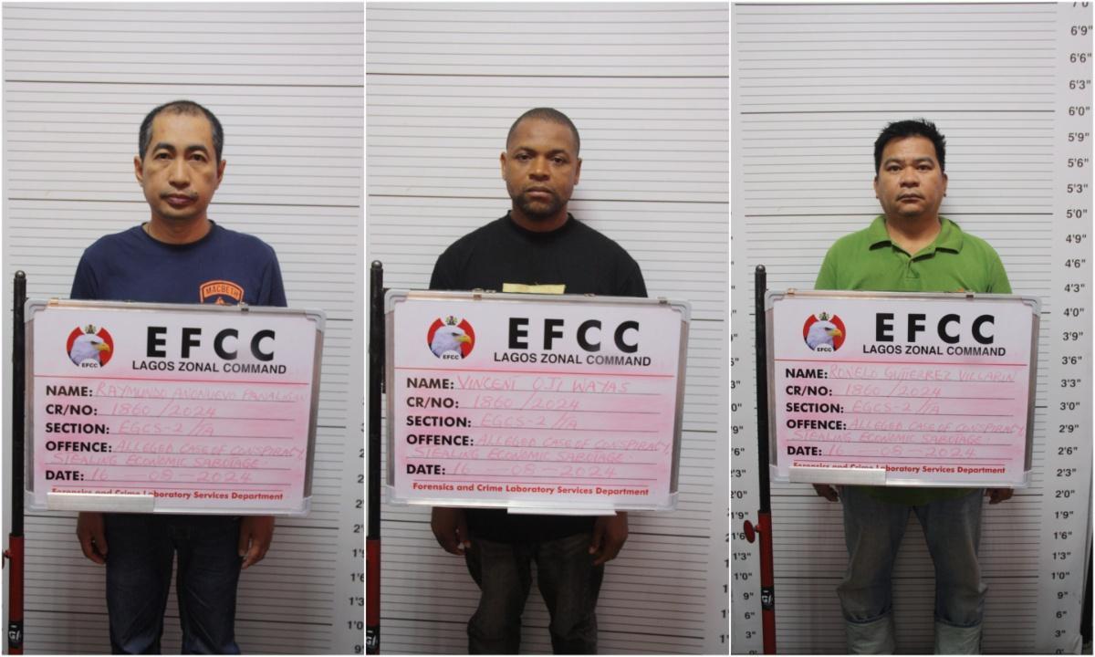 EFCC Arraigns Vessel and Three Suspects for Petrol Theft EFCC Arraigns Vessel and Three Suspects for Petrol Theft