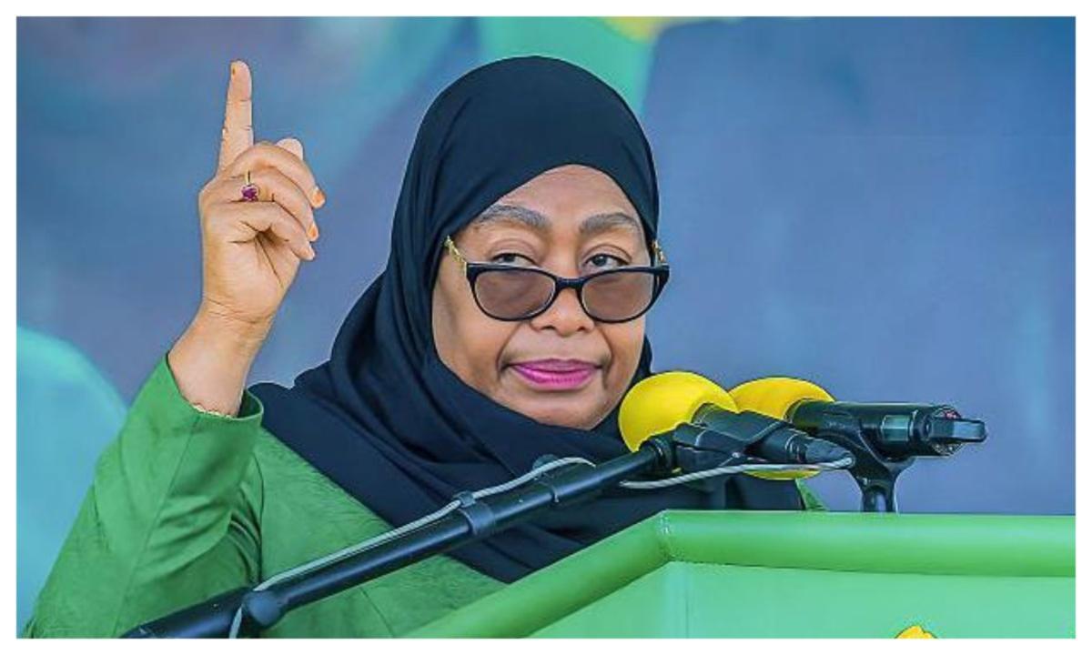 Samia Suluhu Sworn In for Second Term Amid Security Samia Suluhu Sworn In for Second Term Amid Security