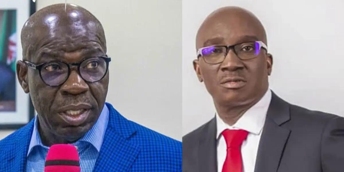 Obaseki Denies Okpebholo's N600bn Debt Claims Obaseki Denies Okpebholo's N600bn Debt Claims