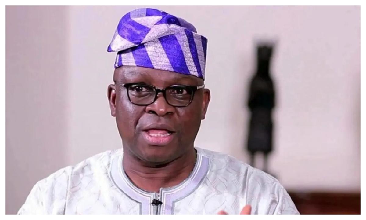 Fayose Calls PDP Faction's Protest at US Embassy Shameful Fayose Calls PDP Faction's Protest at US Embassy Shameful