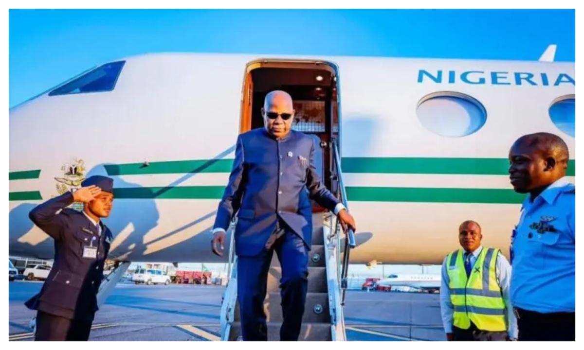 Shettima returns to Abuja after UN COP30 in Brazil Shettima returns to Abuja after UN COP30 in Brazil