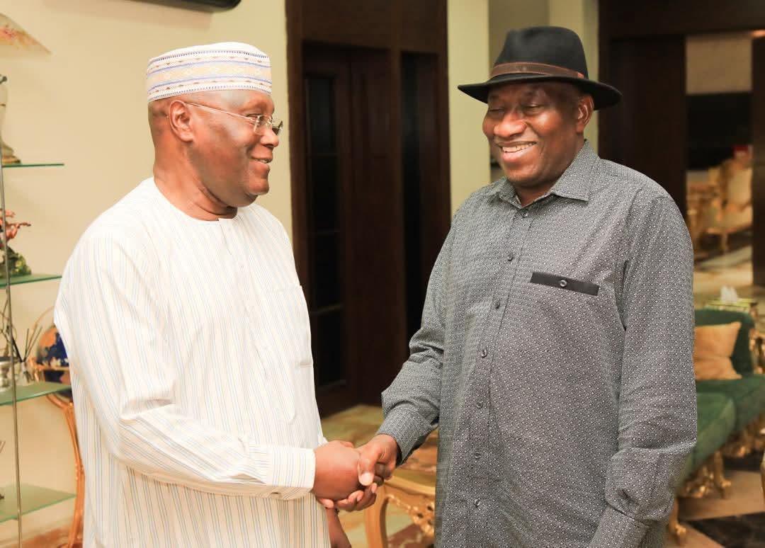 2027: Atiku visits Jonathan in Abuja 2027: Atiku visits Jonathan in Abuja
