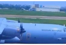 NAF explains why its aircraft landed in Burkina Faso NAF explains why its aircraft landed in Burkina Faso