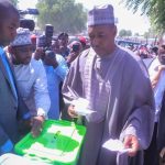Borno LG Election Gov Zulum Votes in Mafa Borno LG Election Gov Zulum Votes in Mafa