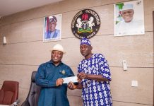Taraba governor, Kefas receives APC membership card Taraba governor, Kefas receives APC membership card