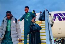 Super Eagles land in Fes for AFCON 2025 Super Eagles land in Fes for AFCON 2025